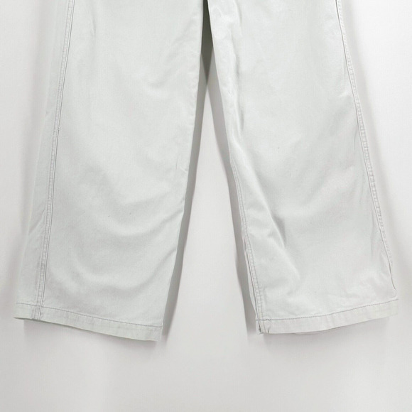 WeWoreWhat Womens Wide Leg High Rise Jeans Size 28 Denim Icy White 100% Cotton - Picture 3 of 10